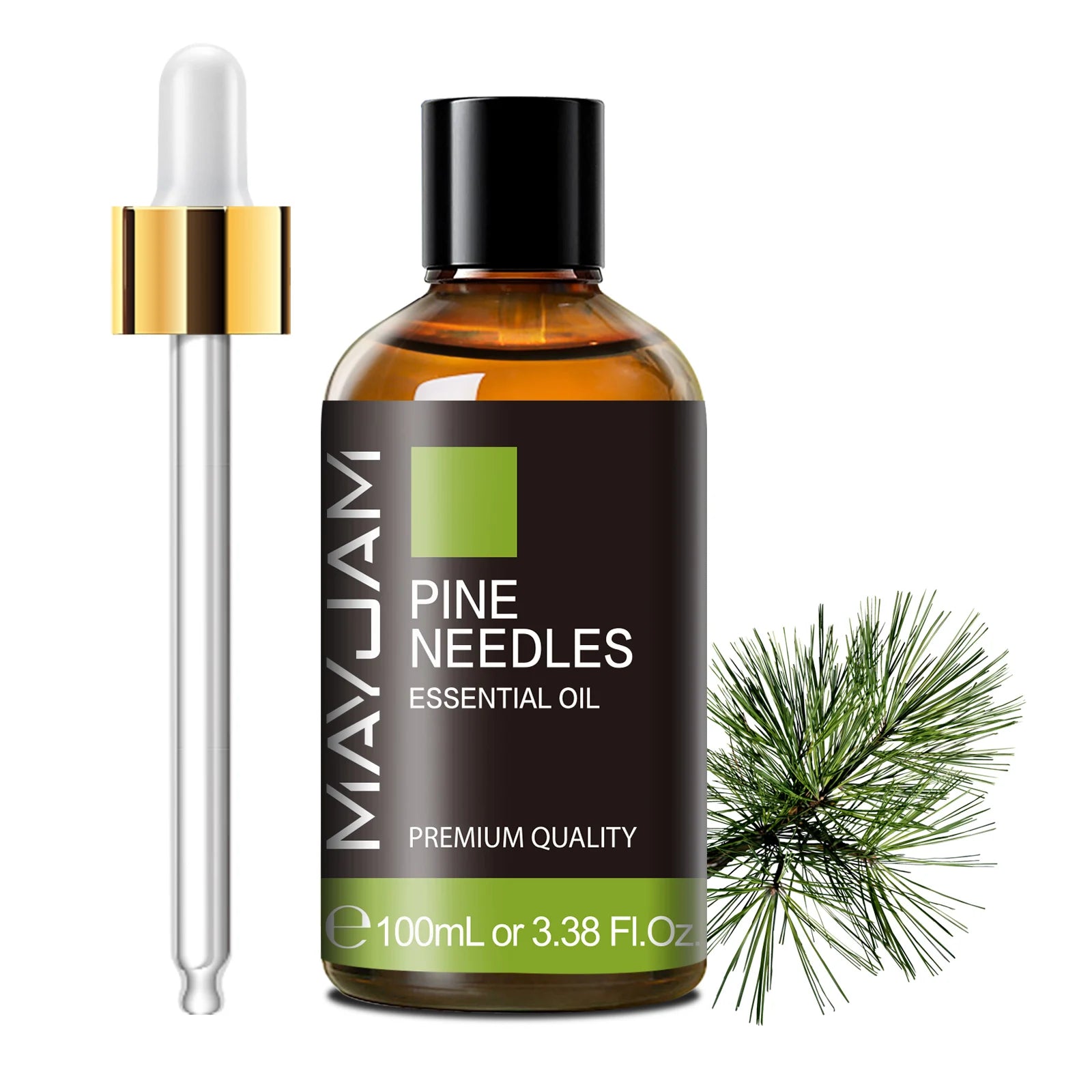 Pure Plant Essential Oil 100ml — Peppermint, Lavender, Frankincense &amp; More for Diffuser &amp; Aromatherapy