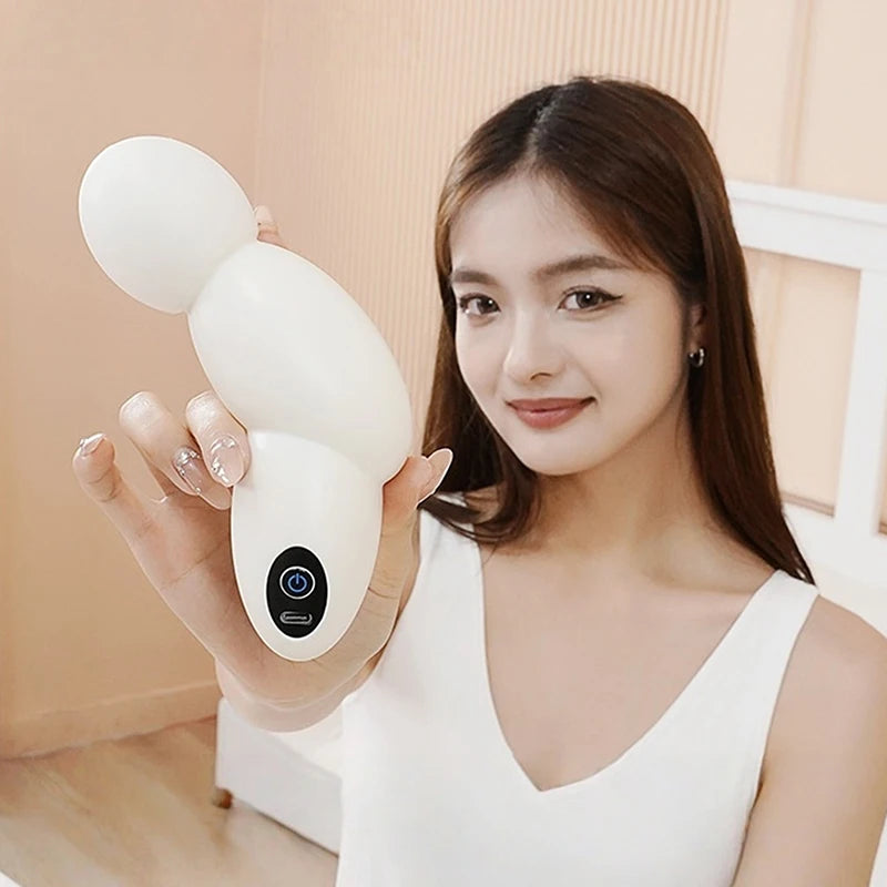 6-Speed Electric Cervical Massager — Portable Neck &amp; Shoulder Muscle Relaxation Device